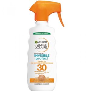 GARNIER AMBRE SOLAIRE INVISIBLE PROTECT GACHETTE SPF30 300ML