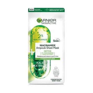 GARNIER SKIN ACTIVE MASCHERA IN TESSUTO NIACINAMIDE DETOX