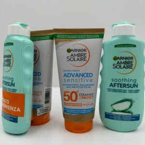 GARNIER AMBRE SOLAIRE COPPIA ADVANCED SENSITIVE 50+175M+AFTERSUN 200ML