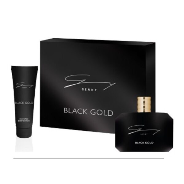 GENNY BLACK GOLD COFFRET EDT 100 ML + B/L 100 ML