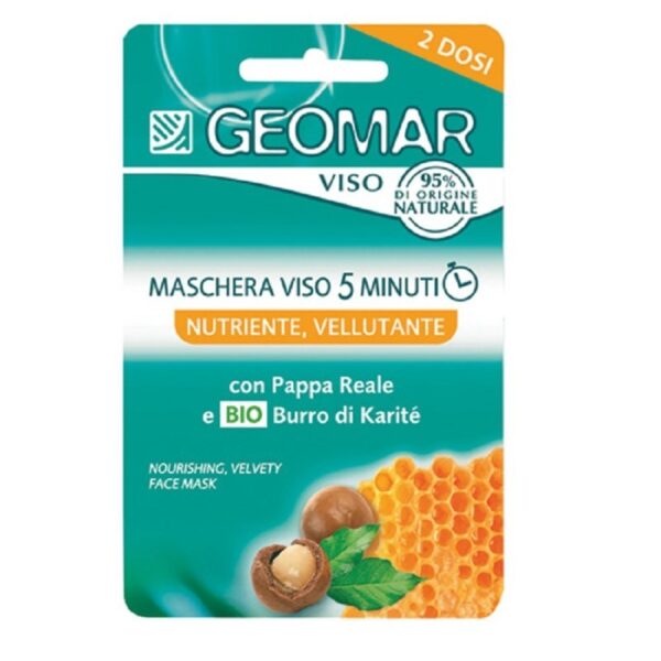 GEOMAR MASCHERA VISO NUTRIENTE VELLUTANTE 2 DOSI