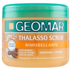 GEOMAR THALASSO SCRUB RIMODELLANTE SALE MARINO E POLVERE CAFFE 600g