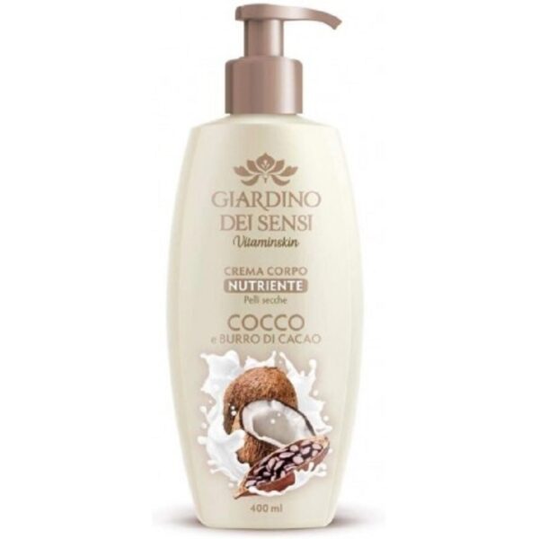 GIARDINO DEI SENSI VITAMINSKIN B/L COCCO & BURRO DI CACAO 400 ML