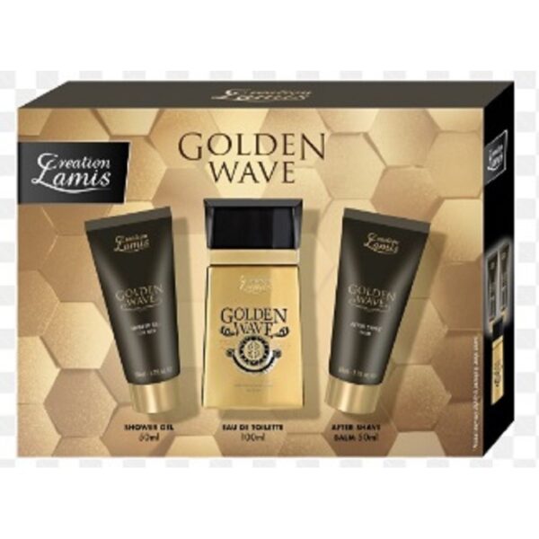 GOLDEN WAVE MEN COFFRET EDT 100 ML+S/G 50 ML+ A/S 50 ML