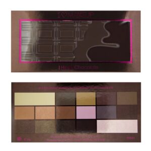 REVOLUTION PALETTE BARRETTA CIOCCOLATO GRANDE 16  OMBRETTI