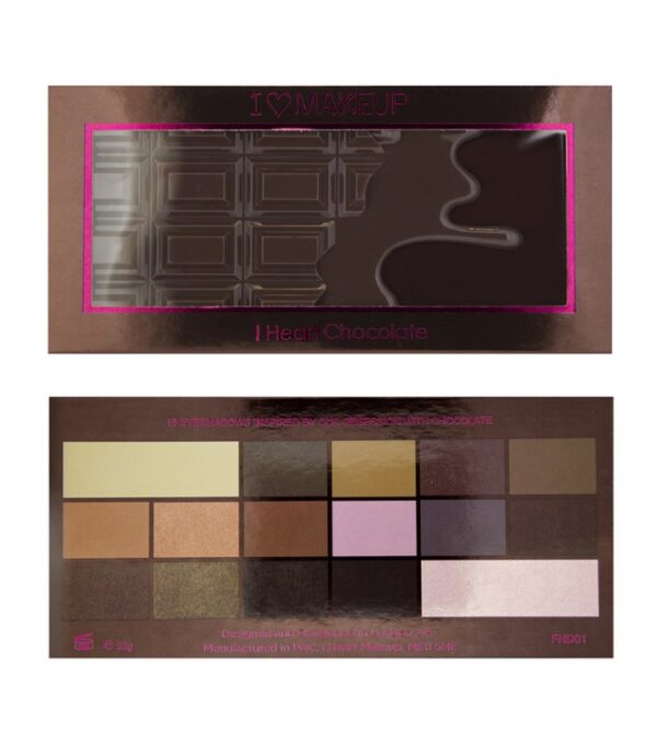 REVOLUTION PALETTE BARRETTA CIOCCOLATO GRANDE 16  OMBRETTI