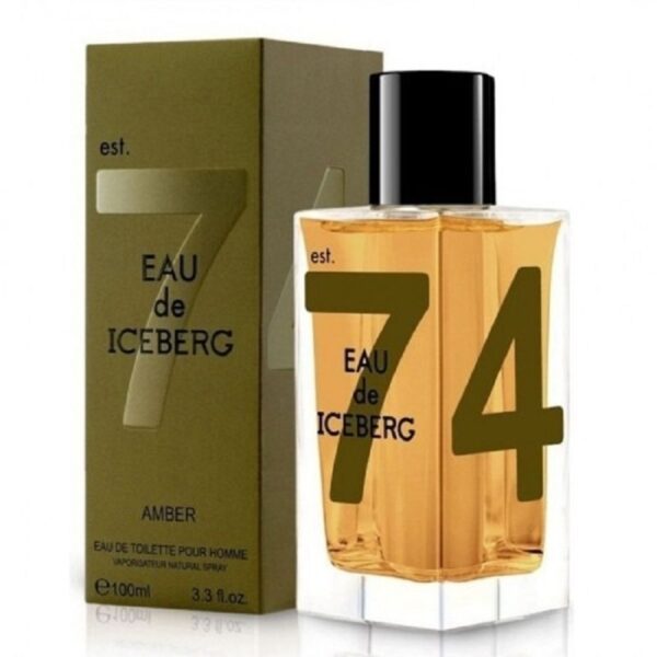 ICEBERG EAU DE ICEBERG AMBER HOMME EDT 100ML VAPO