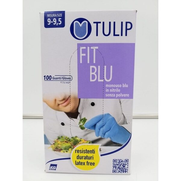 ICO TULIP GUANTI IN NITRILE BLU XL PZ 100