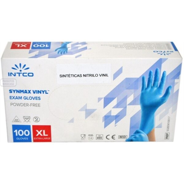 INTCO GUANTI IN NITRILE BLU XL  PZ 100