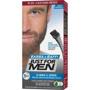 JUST FOR MEN BARBA GEL COLORANTE CASTANO MEDIO