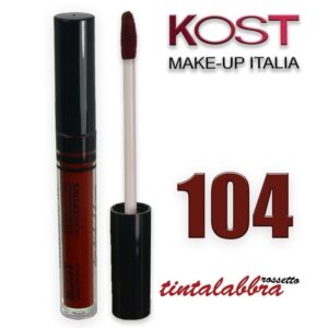 KOST ROSSETTO LIQUIDO TINTALABBRA 104