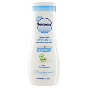 LEOCREMA CREMA CORPO IDRATANTE 48H ALOE E ACIDO IALURONICO 400ML