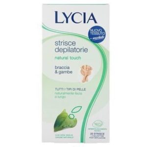 LYCIA LYCIA NATURAL TOUCH  STRISCE DEPILATORIE BRACCIA E GAMBE 20 PZ