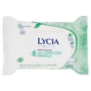 LYCIA SALVIETTINE STRUCCANTI PER PELLI GRASSE 20PZ