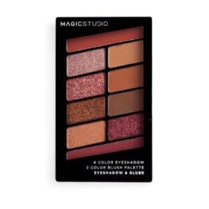 MAGIC STUDIO PALETTE 8 OMBRETTI + 2 BLUSH