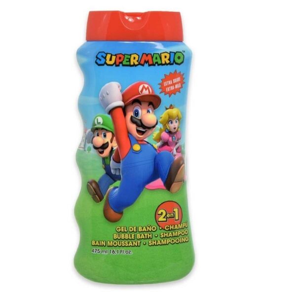 SUPER MARIO 2IN1 BAGNOSCHIUMA-SHAMPOO 475ML