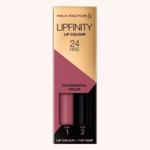 MAX FACTOR LIPFINITY 310 ESSENTIAL VIOLET + MATITA OMAGGIO