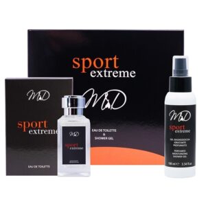 MD SPORT EXTREME COFFRET EDT 100 ML VAPO + S/G 100 ML