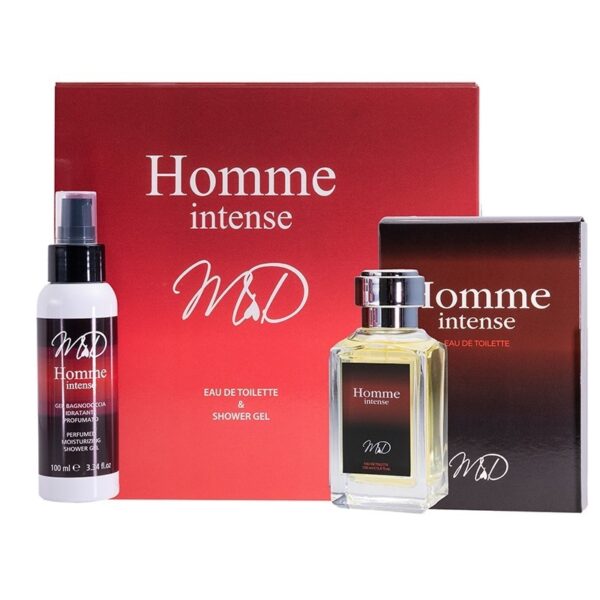 MD HOMME INTENSE COFFRET EDT 100 ML VAPO + S/G 100 ML