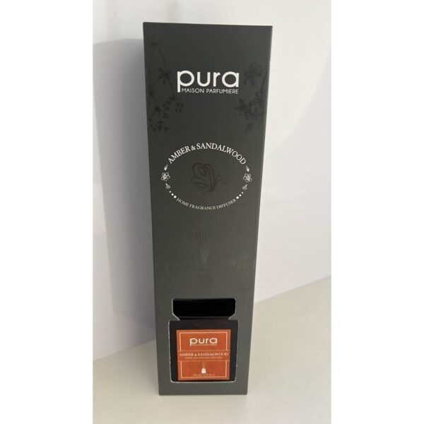 MERCURY DIFFUSORE DI FRAGRANZA AMBER E SANDAL WOOD CON BACCHETTI 200ML