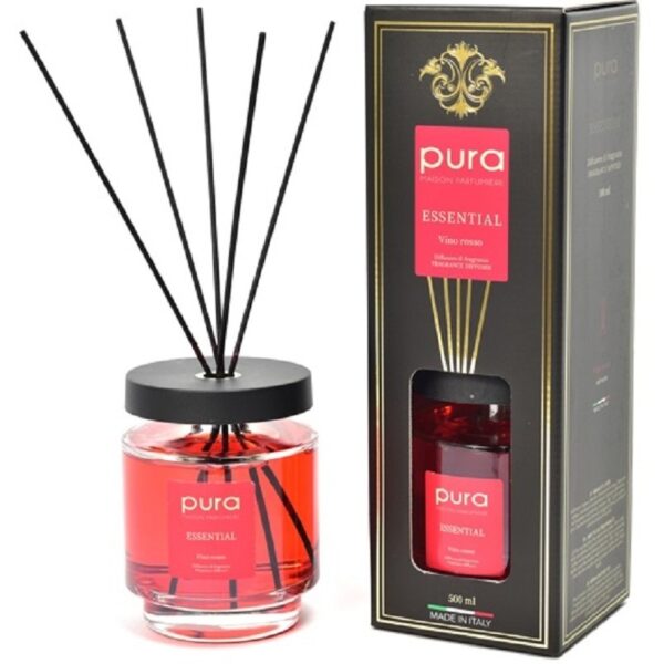 MERCURY PURA DIFFUSORE DI ESSENZA VINO ROSSO 500 ML