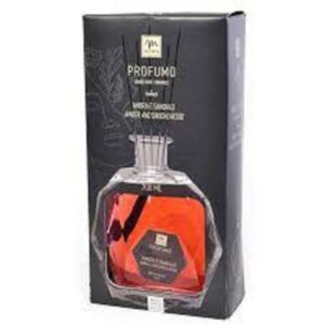 MERCURY PROFUMO DIFFUSORE BOTTIGLIA ESAGONALE 700ML AMBRA E SANDALO