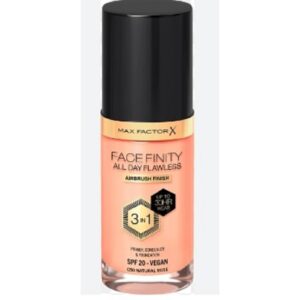 MAX FACTOR FACEFINITY ALL DAY FLAWLESS FDT 3IN1 SPF20 N.50+MATITA OMAG