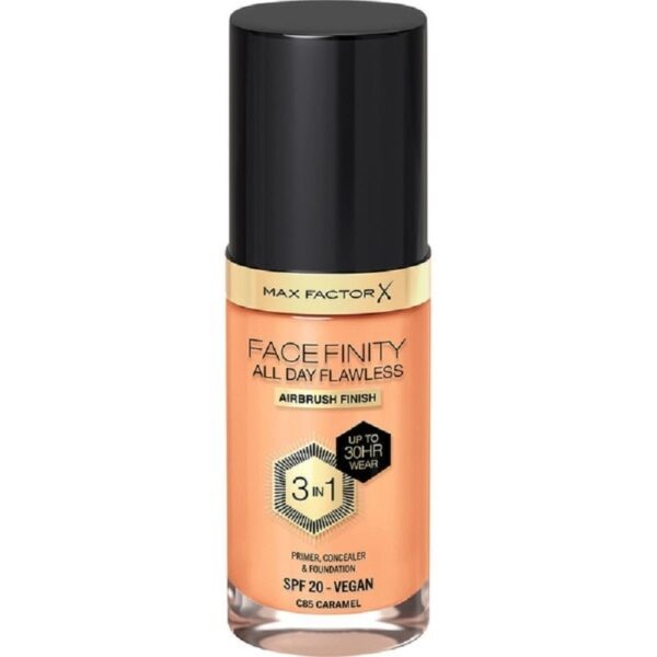 MAX FACTOR FACEFINITY ALL DAY FLAWLESS FDT 3IN1 SPF20 N.85 + MATITA OM