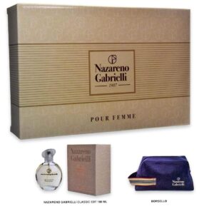 NAZARENO GABRIELLI POUR FEMME COFFRET EDT 100 ML + BORSELLO