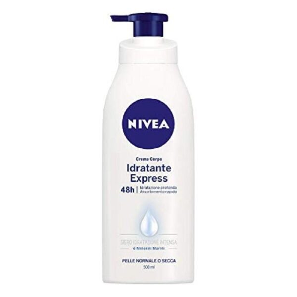 NIVEA CREMA CORPO IDRATANTE EXPRESS 48H CON DOSATORE 500ML