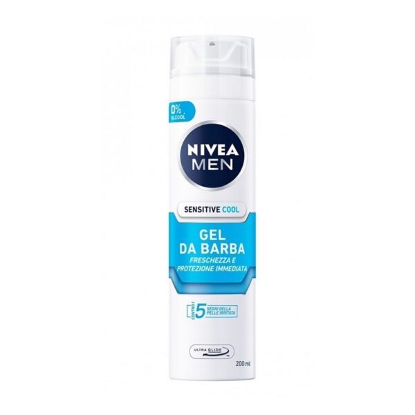 NIVEA MEN SENSITIVE COOL GEL BARBA FRESCHEZZA IMMEDIATA 200 ML