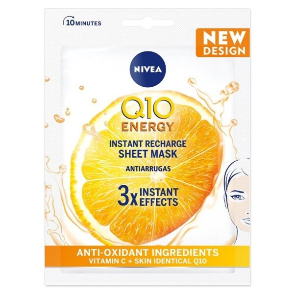 NIVEA Q10 ENERGY MASCHERA ANTIRUGHE IN TESSUTO