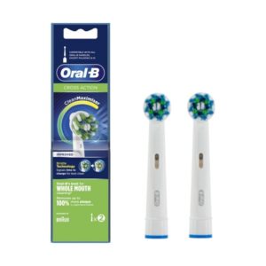 ORAL B PRO CROSS ACTION TESTINE RICAMBIO X SPAZZOLINO ELETTRICO 2 PZ