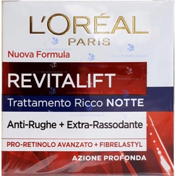 OREAL REVITALIFT TRATTAMENTO NOTTE 50ML