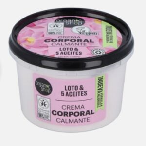 ORGANIC SHOP CREMA CORPO LENITIVA LOTO & 5 ACEITES 250ML