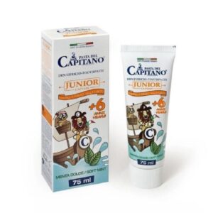 PASTA DEL CAPITANO JUNIOR DENTIFRICIO MENTA DOLCE 75 ML