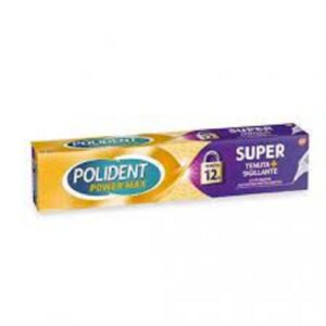 POLIDENT POWER MAX ADESIVO PER PROTESI DENTALI SUPER TENUTA SIGILLANTE