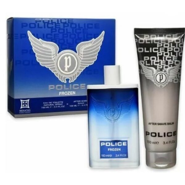 POLICE FROZEN COFFRET EDT 100ML + A/S 100 ML BALM