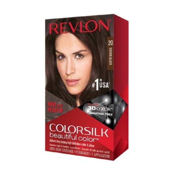 REVLON COLORSILK ULTRA LIGHT NATURAL CASTANO NERO 20