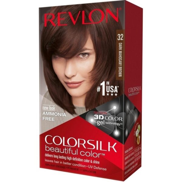 REVLON COLORSILK ULTRA LIGHT NATURAL CASTANO MOGANO SCURO 32