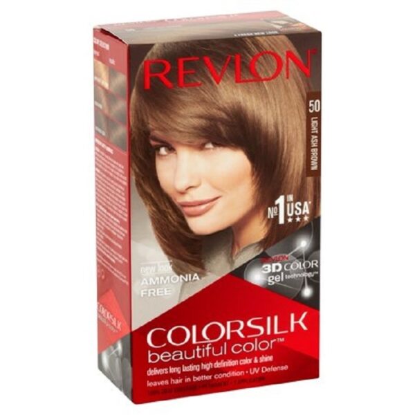 REVLON COLORSILK ULTRA LIGHT NATURAL CASTANO CENERE CHIARO 50