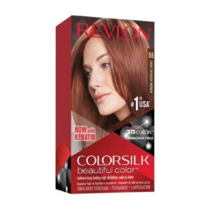 REVLON COLORSILK ULTRA LIGHT NATURAL CASTANO RAMATO  CHIARO 55