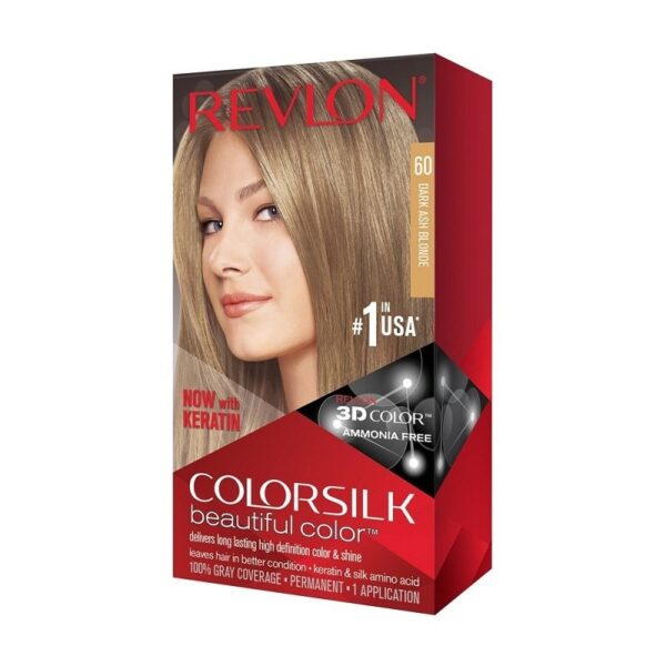 REVLON COLORSILK ULTRA LIGHT NATURAL BIONDO CENERE SCURO 60