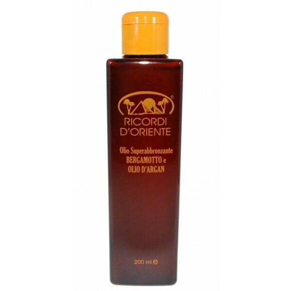 RICORDI D'ORIENTE OLIO SUPERABBRONZ BERGAMOTTO E OLIO D'ARGAN 200ML