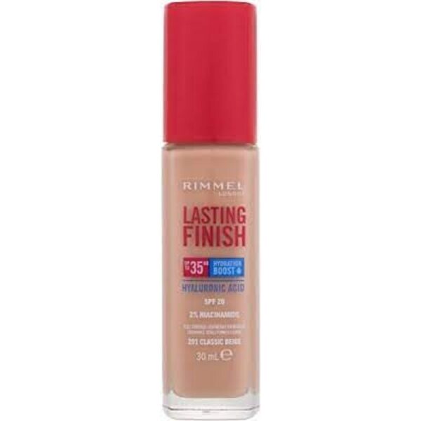 RIMMEL FDT LASTING FINISH 35H N°201 CLASSIC BEIGE + MATITA OMAGGIO