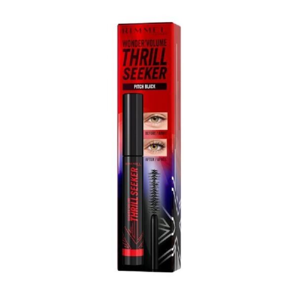 RIMMEL THRILL SEEKER MASCARA PITCH BLACK WONDER VOLUME