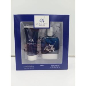 RCB POLO CLUB MEN BLUE COFFRET EDT 100 ML VAPO + S/G 100ML