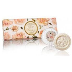 SAPONIFICIO ARTIGIANALE FIORENTINO COFFRET 3X100GR SAPONI ROSE BLOSSOW