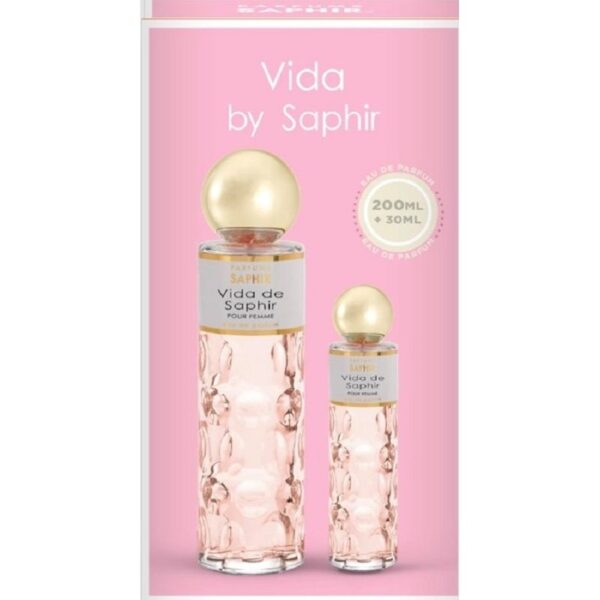 SAPHIR VIDA COFFRET EDP 200 ML+EDP 30 ML