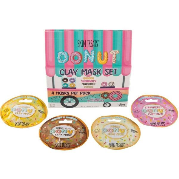 SKIN TREATS DONUT 4 MASCHERE